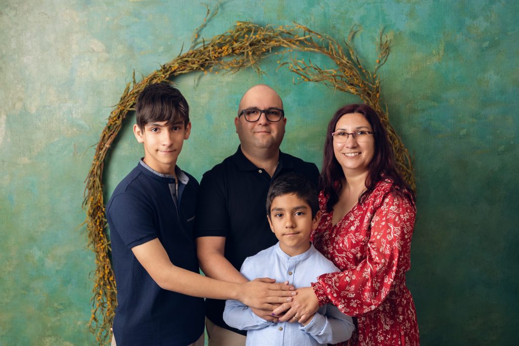 sesión familiar en estudio ibiza formentera eivissa fotografía infantil family