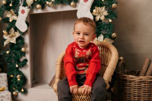 Fotografia de navidad sesiones navideñas en ibiza eivissa formentera fotografía infantil estudio de fotografia bebés maternidad